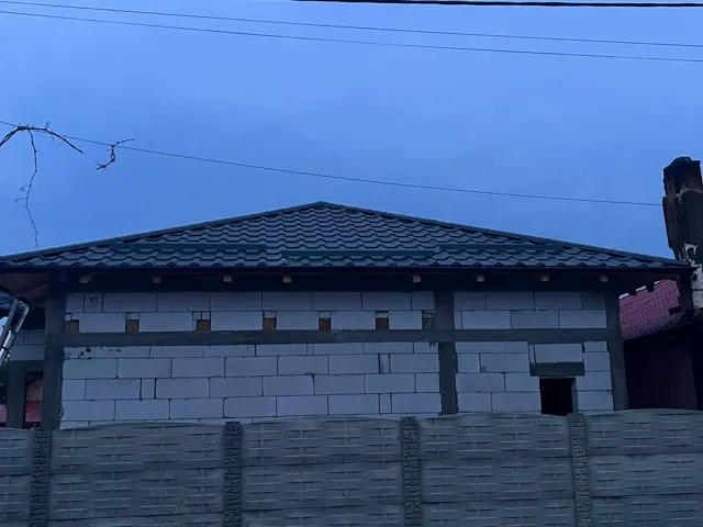 Roofing project details