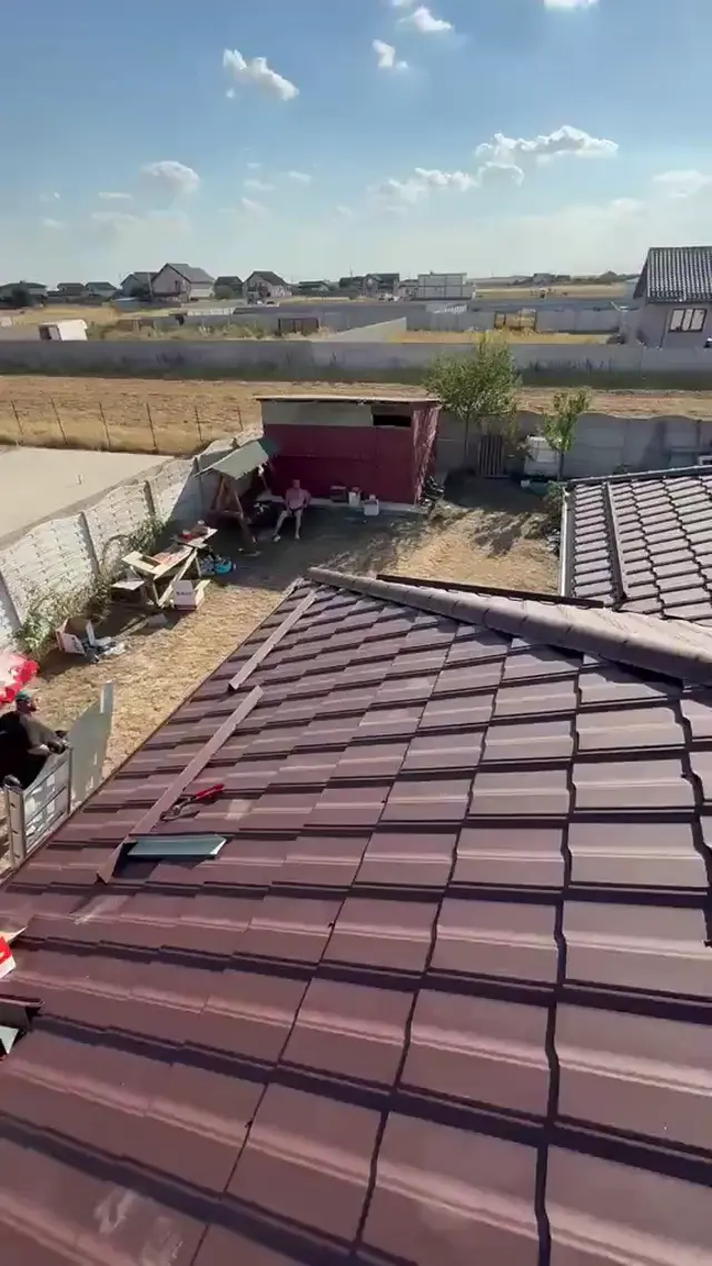 Roofing project video